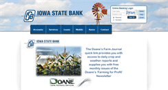 Desktop Screenshot of iowastatebank.com